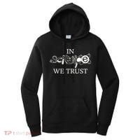 In Science We Trust Cool Science Logos Women's Hoodie thumb 0