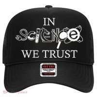 In Science We Trust Cool Science Logos Hat thumb 0