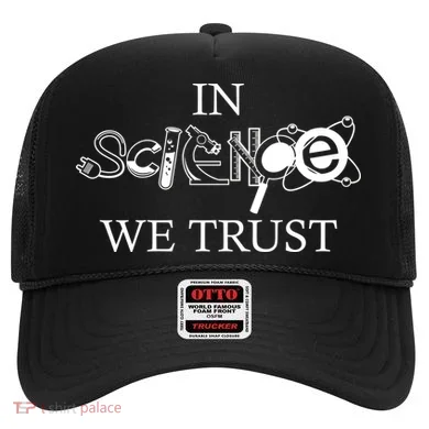 In Science We Trust Cool Science Logos Hat