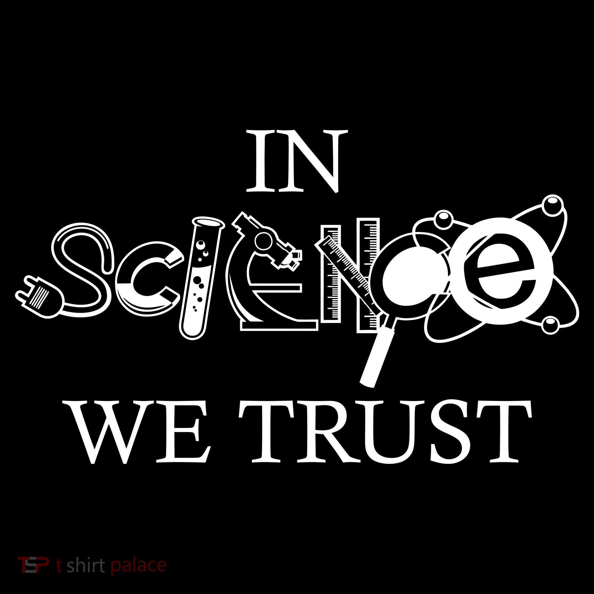 In Science We Trust Cool Science Logos Women's Long Sleeve Shirt