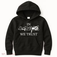 In Science We Trust Cool Science Logos Kids Hoodie thumb 0