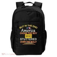 In The End America Chose The Boy Who Stuttered Over The Bully Backpack thumb 0