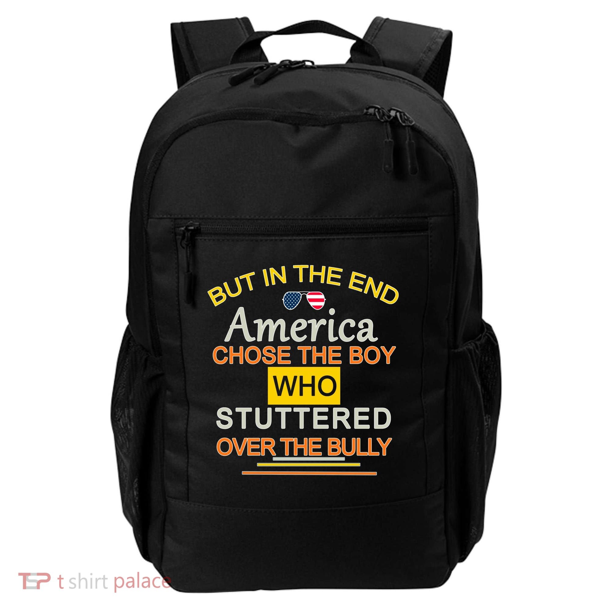 In The End America Chose The Boy Who Stuttered Over The Bully Backpack