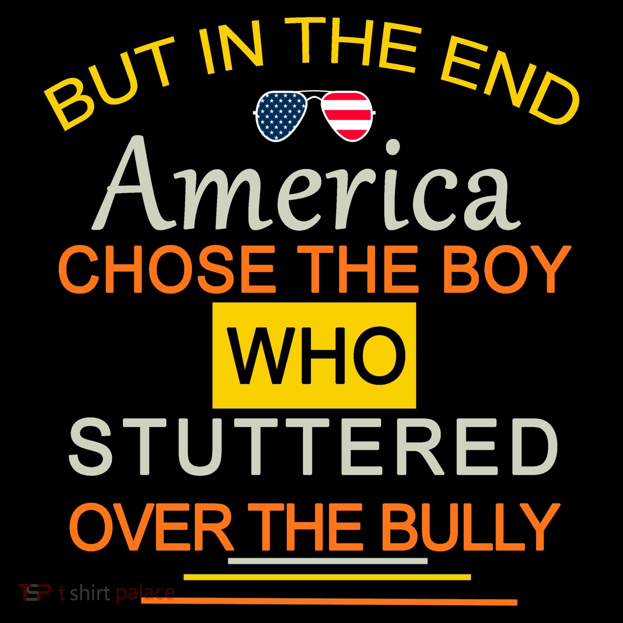 In The End America Chose The Boy Who Stuttered Over The Bully Coffee Mug