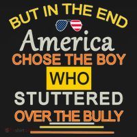 In The End America Chose The Boy Who Stuttered Over The Bully Ornament thumb 1