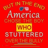 In The End America Chose The Boy Who Stuttered Over The Bully Santa Hat thumb 1