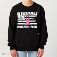 In This Family No One Fights Alone Women's Sweatshirt thumb 0