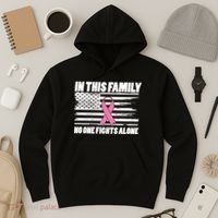 In This Family No One Fights Alone Hoodie thumb 3