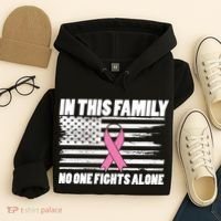 In This Family No One Fights Alone Hoodie thumb 4