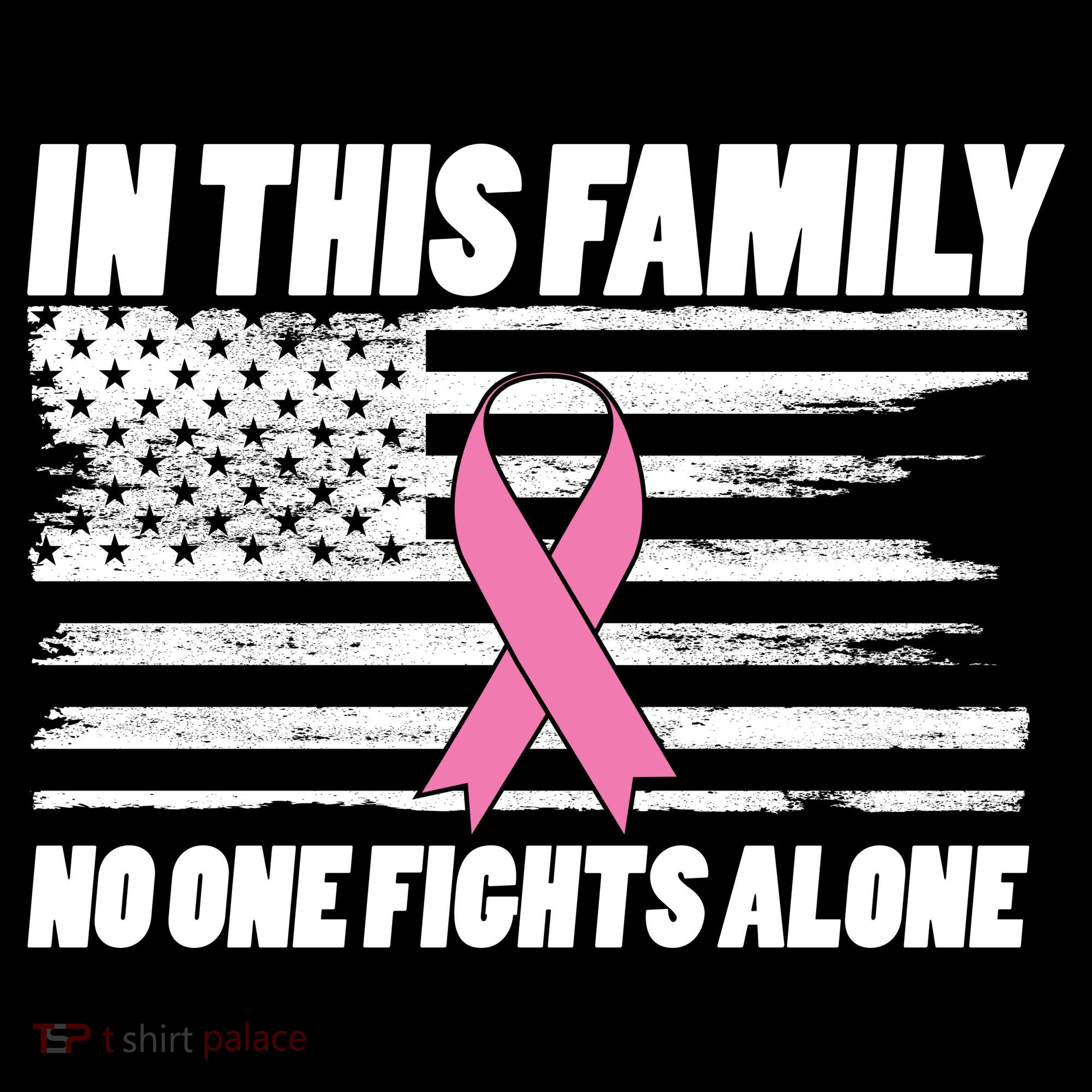 In This Family No One Fights Alone Hoodie