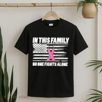 In This Family No One Fights Alone T-Shirt thumb 2