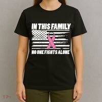 In This Family No One Fights Alone T-Shirt thumb 4