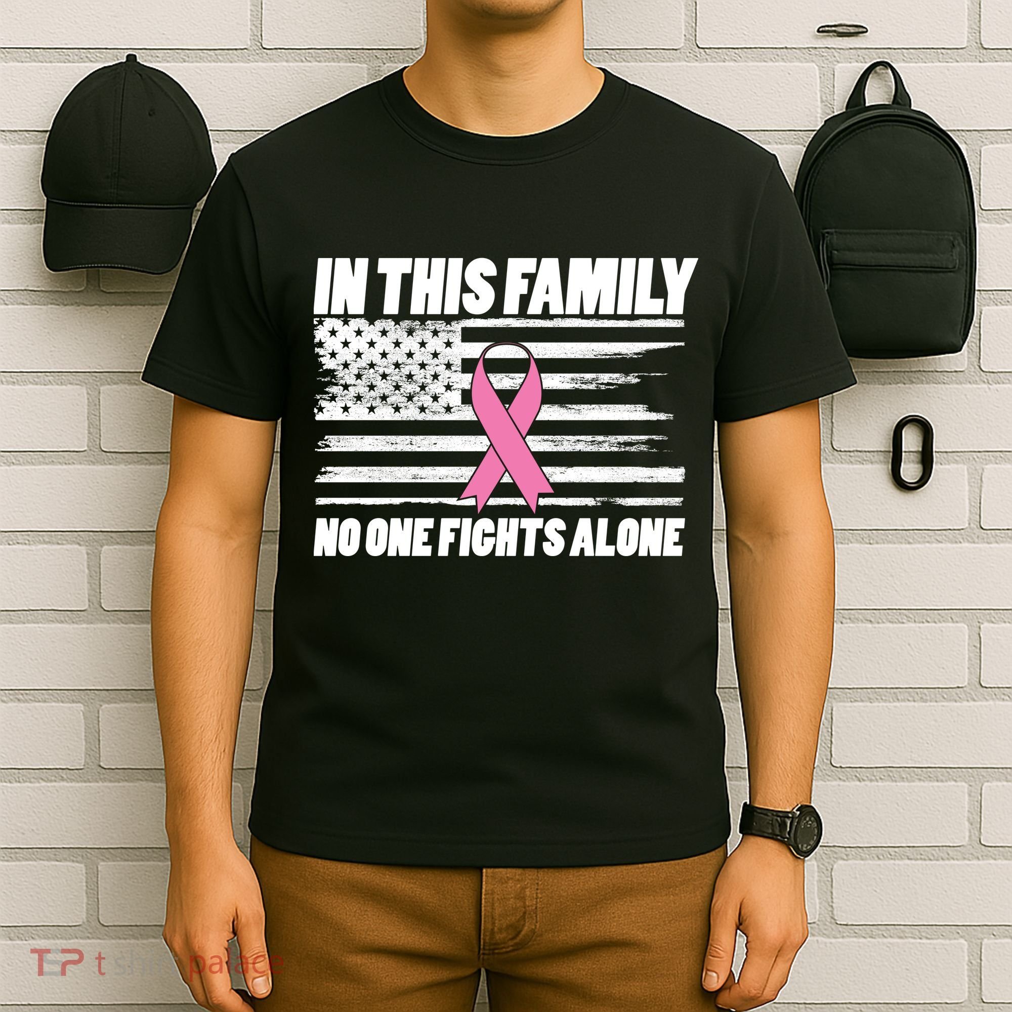 In This Family No One Fights Alone T-Shirt