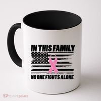 In This Family No One Fights Alone Coffee Mug thumb 0