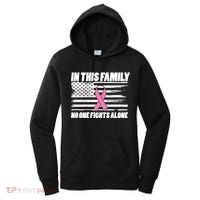 In This Family No One Fights Alone Women's Hoodie thumb 0