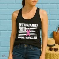 In This Family No One Fights Alone Women's Tank Top thumb 2