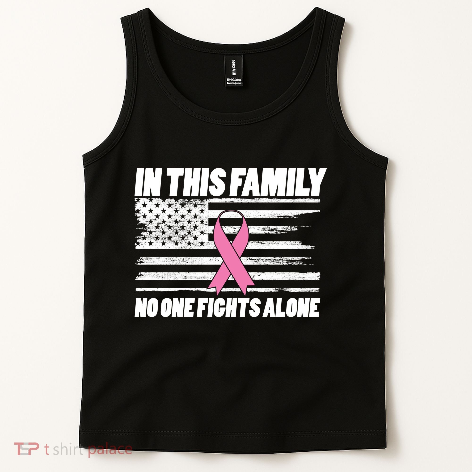 In This Family No One Fights Alone Tank Top