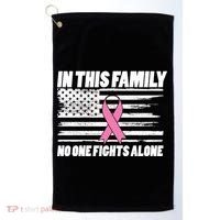 In This Family No One Fights Alone Golf Towel thumb 0