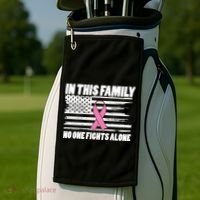 In This Family No One Fights Alone Golf Towel thumb 2