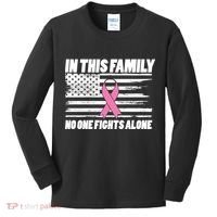 In This Family No One Fights Alone Kids Long Sleeve Shirt thumb 0
