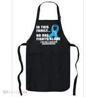 In This Family No One Fights Alone Colon Cancer Apron thumb 0