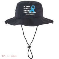 In This Family No One Fights Alone Colon Cancer Bucket Hat thumb 0