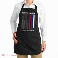 In This Family No One Fights Alone Hero Flag Apron thumb 2
