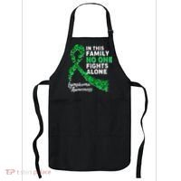 In This Family No One Fights Alone Lymphoma Awareness Apron thumb 0