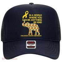 In World Where You Can Be Childhood Cancer Awareness Hat thumb 0