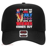ItS Not 4th Of July Until My Wiener Comes Out Hotdog Llama Gift Hat thumb 0