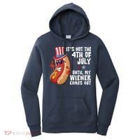 Its Not 4th Of July Funny Hotdog Summer Holiday Women's Hoodie thumb 0