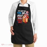 Its not 4th of july until my wiener comes out Apron thumb 2
