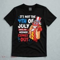 Its not 4th of july until my wiener comes out T-Shirt thumb 5