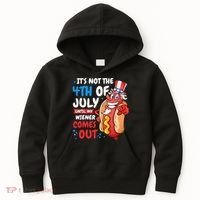 Its not 4th of july until my wiener comes out Kids Hoodie thumb 0