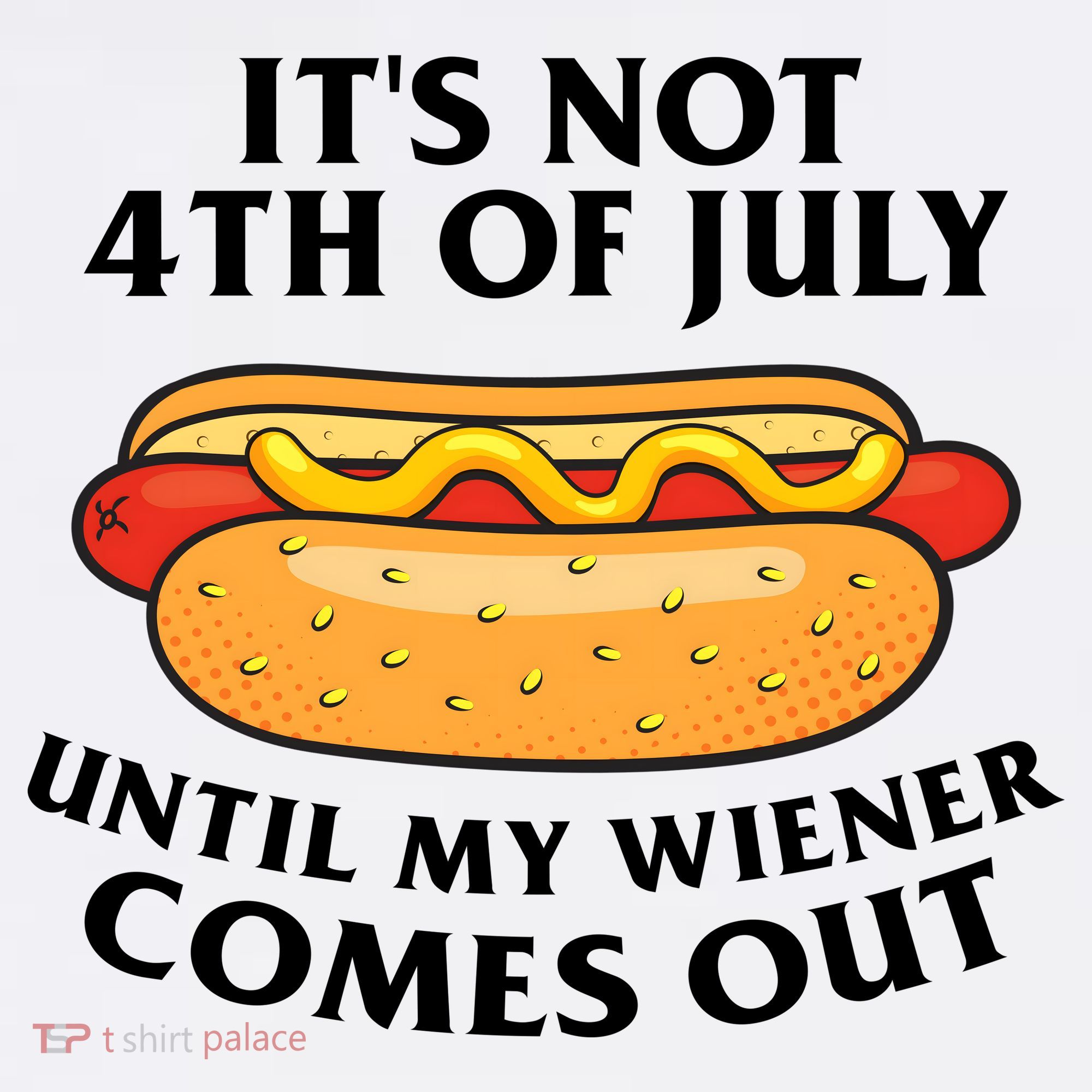 Its Not 4th Of July Until My Wiener Comes Out Funny Holiday Sweatshirt