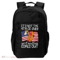 ItS Not 4th Of July Until My Weiner Comes Out Backpack thumb 0