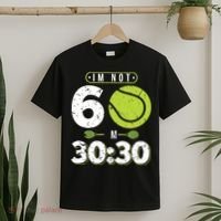 Im Not 60 Year Old Funny Tennis 60th Birthday T-Shirt thumb 2
