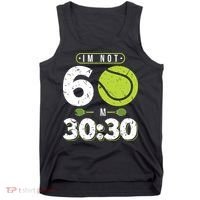 Im Not 60 Year Old Funny Tennis 60th Birthday Tank Top thumb 0