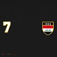Iraq Number 7 Soccer Flag Football Seven Iraqi Women's Tank Top thumb 5