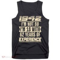 I'm Not 80 1942 Birthday Tank Top thumb 0