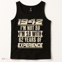I'm Not 80 1942 Birthday Tank Top thumb 2