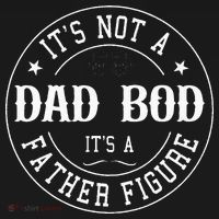 It's Not A Dad Bod It's A Father Figure Fathers Day Funny Kids Sweatshirt thumb 2
