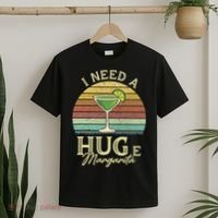 I Need A Huge Margarita Cocktail T-Shirt thumb 2