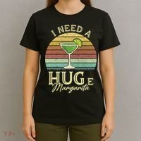 I Need A Huge Margarita Cocktail T-Shirt thumb 4