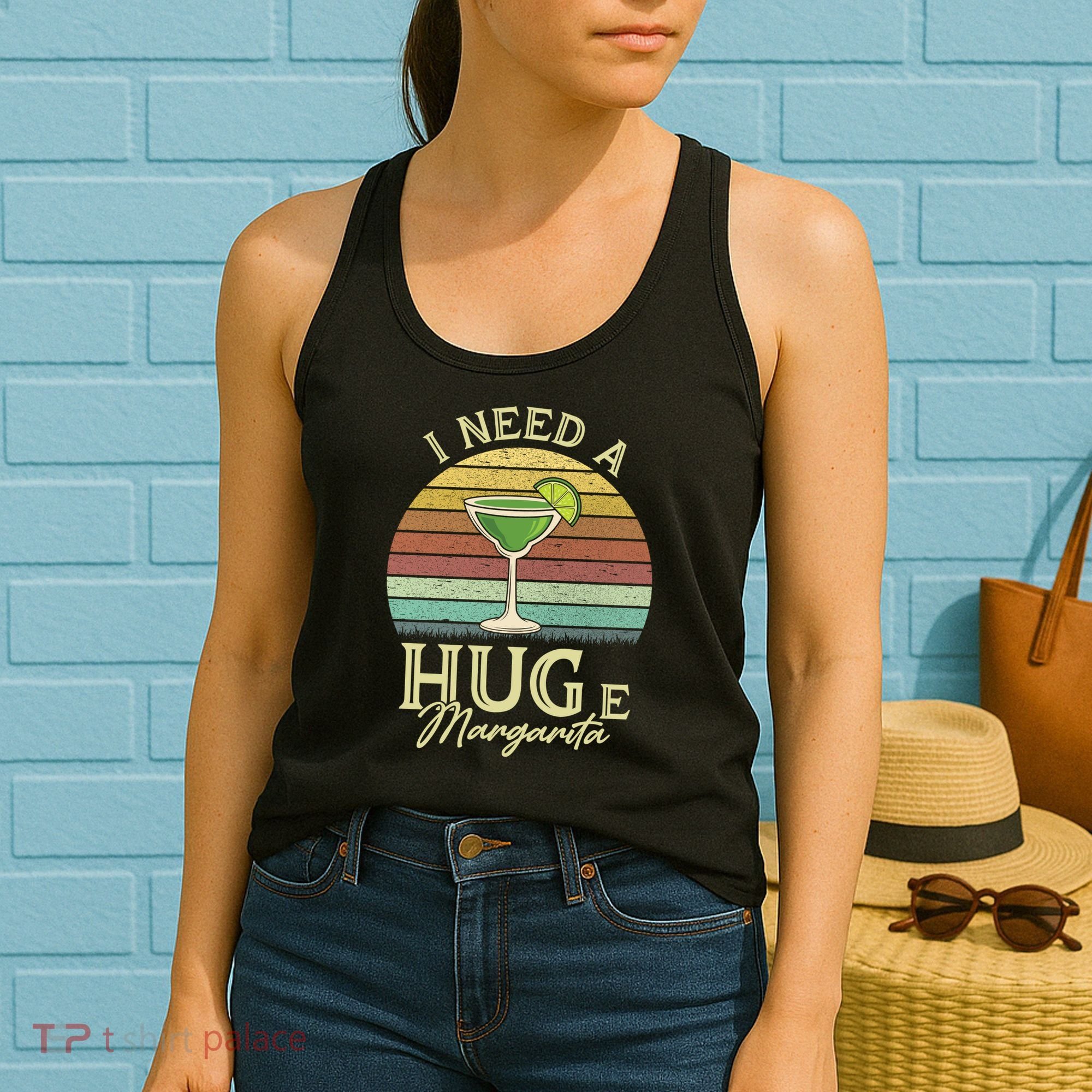 I Need A Huge Margarita Cocktail Women's Tank Top