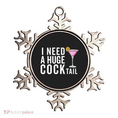 I Need A Huge Cocktail | Funny Adult Humor Drinking Ornament
