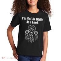 I'm Not As White As I Look Native American Kids T-Shirt thumb 2