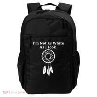 Im Not As White As I Look Native American Backpack thumb 0