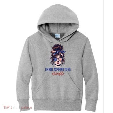 IM Not Aspiring To Be Humble Kids Hoodie