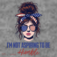 IM Not Aspiring To Be Humble Toddler Hoodie thumb 2